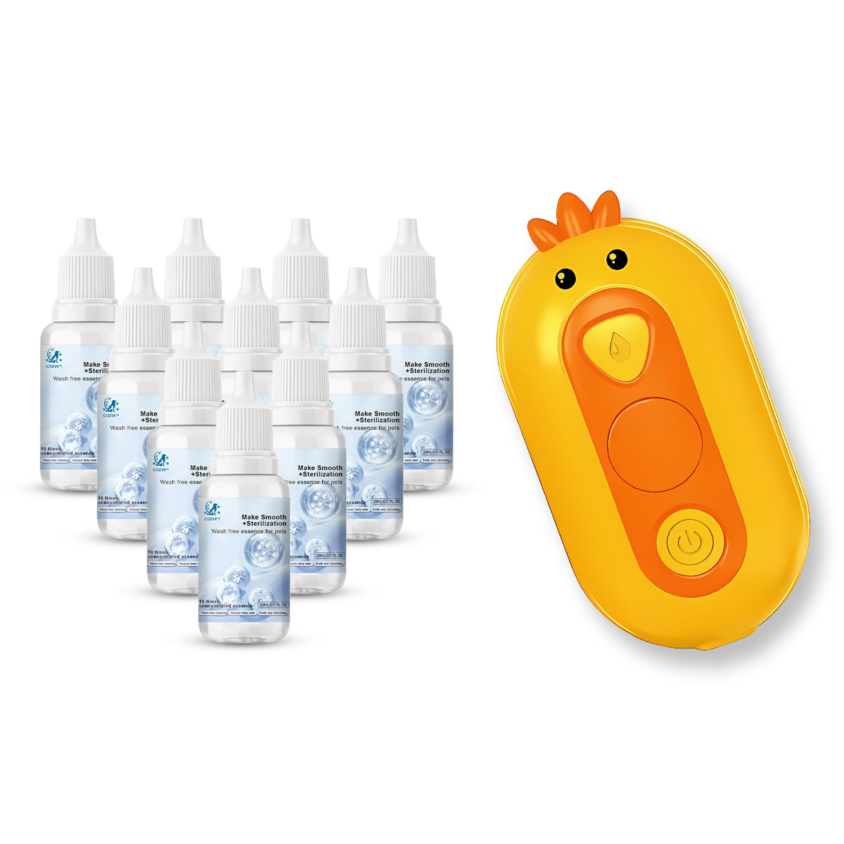 ⏰LIMITED TIME OFFER: 80% OFF🔥 TLOPA® Patented Exclusive Rechargeable Steam Pet Brush