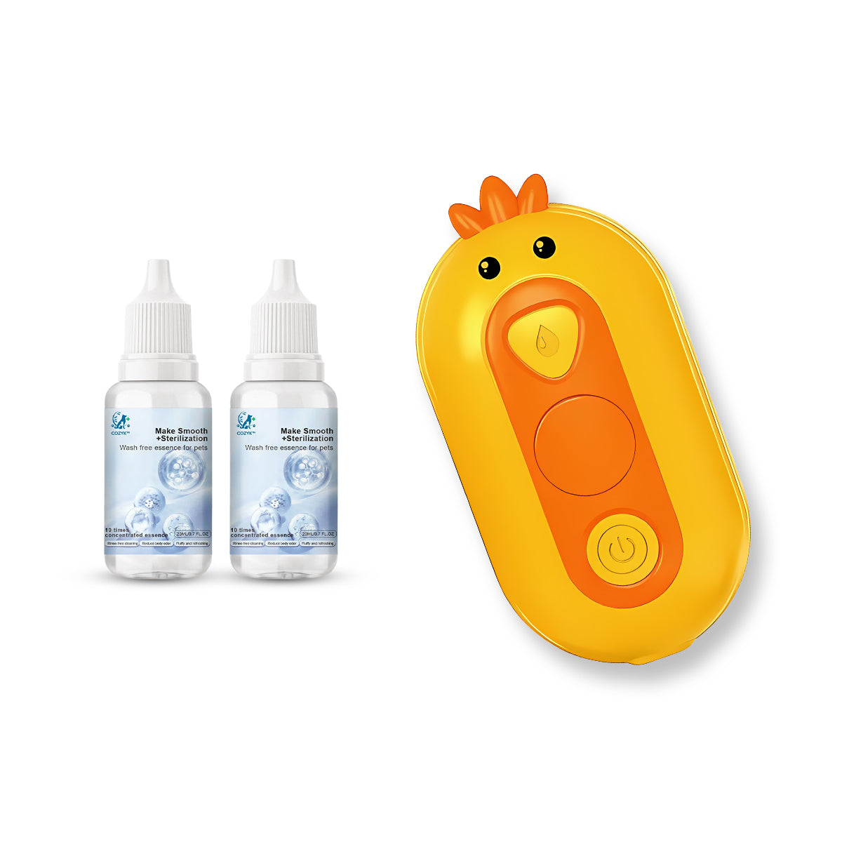 ⏰LIMITED TIME OFFER: 80% OFF🔥 TLOPA® Patented Exclusive Rechargeable Steam Pet Brush