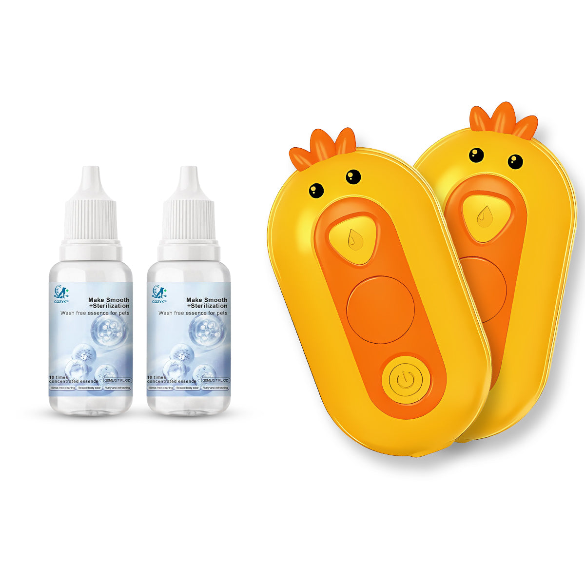 ⏰LIMITED TIME OFFER: 80% OFF🔥 TLOPA® Patented Exclusive Rechargeable Steam Pet Brush
