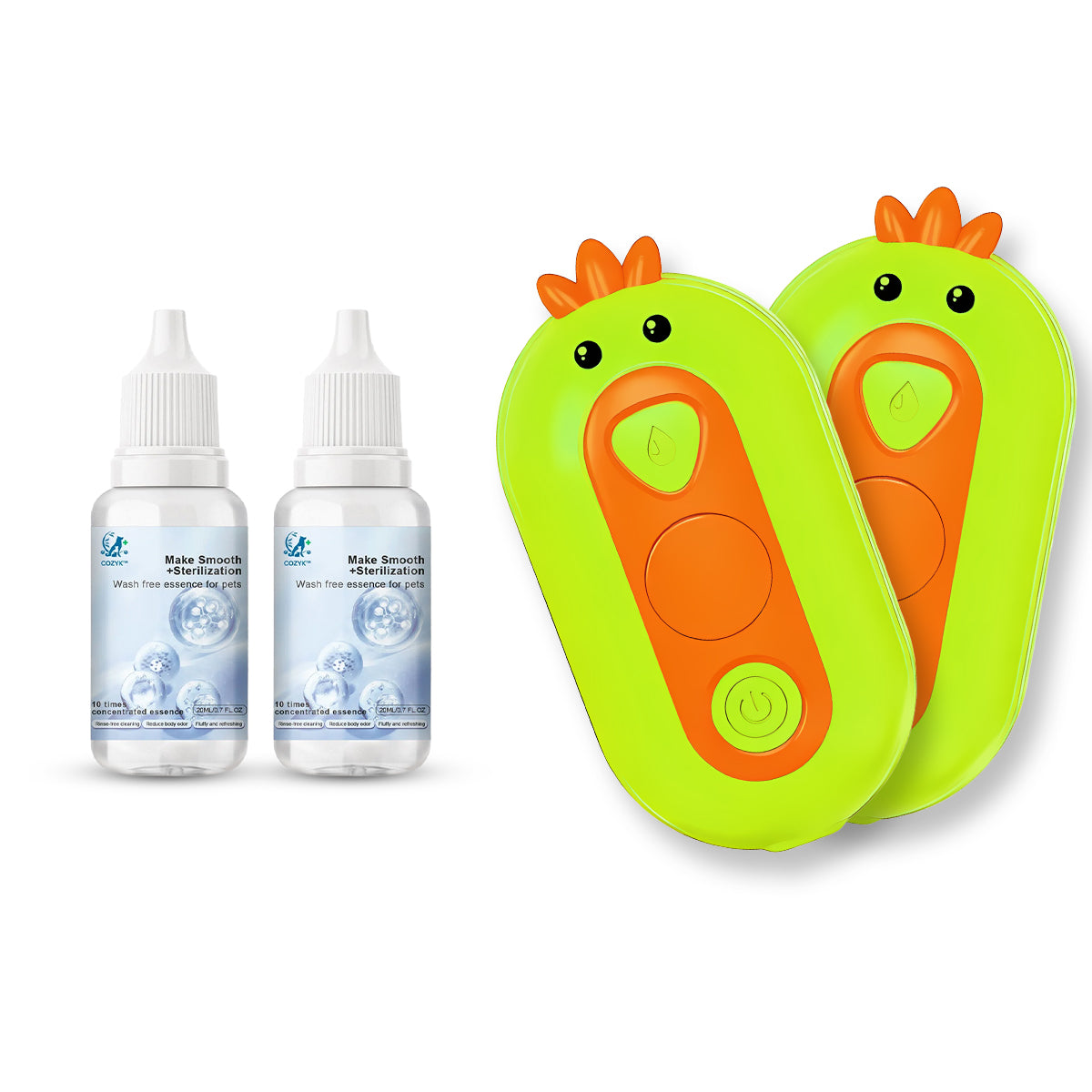 ⏰LIMITED TIME OFFER: 80% OFF🔥 TLOPA® Patented Exclusive Rechargeable Steam Pet Brush