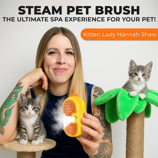 TLOPA® Patented Exclusive Rechargeable Steam Pet Brush 🐾